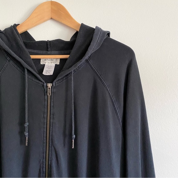 L*Space Stay Cool Romper in Washed Black - Picture 3 of 7